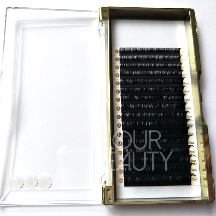 Best silk mink eyelash extensions individual lashes wholesale ED79